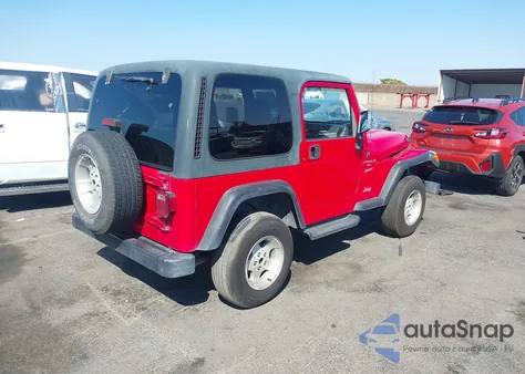 1999 Jeep Wrangler Sport from USA, damaged, VIN 1J4FY19S2XP489428